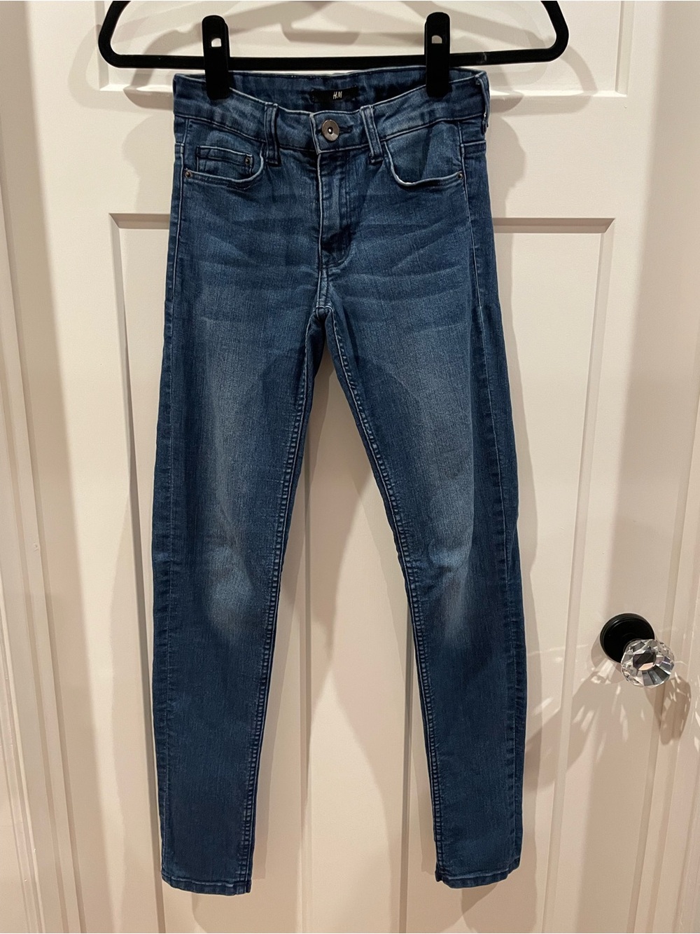 H&M Dark Blue Women's Skinny Jeans